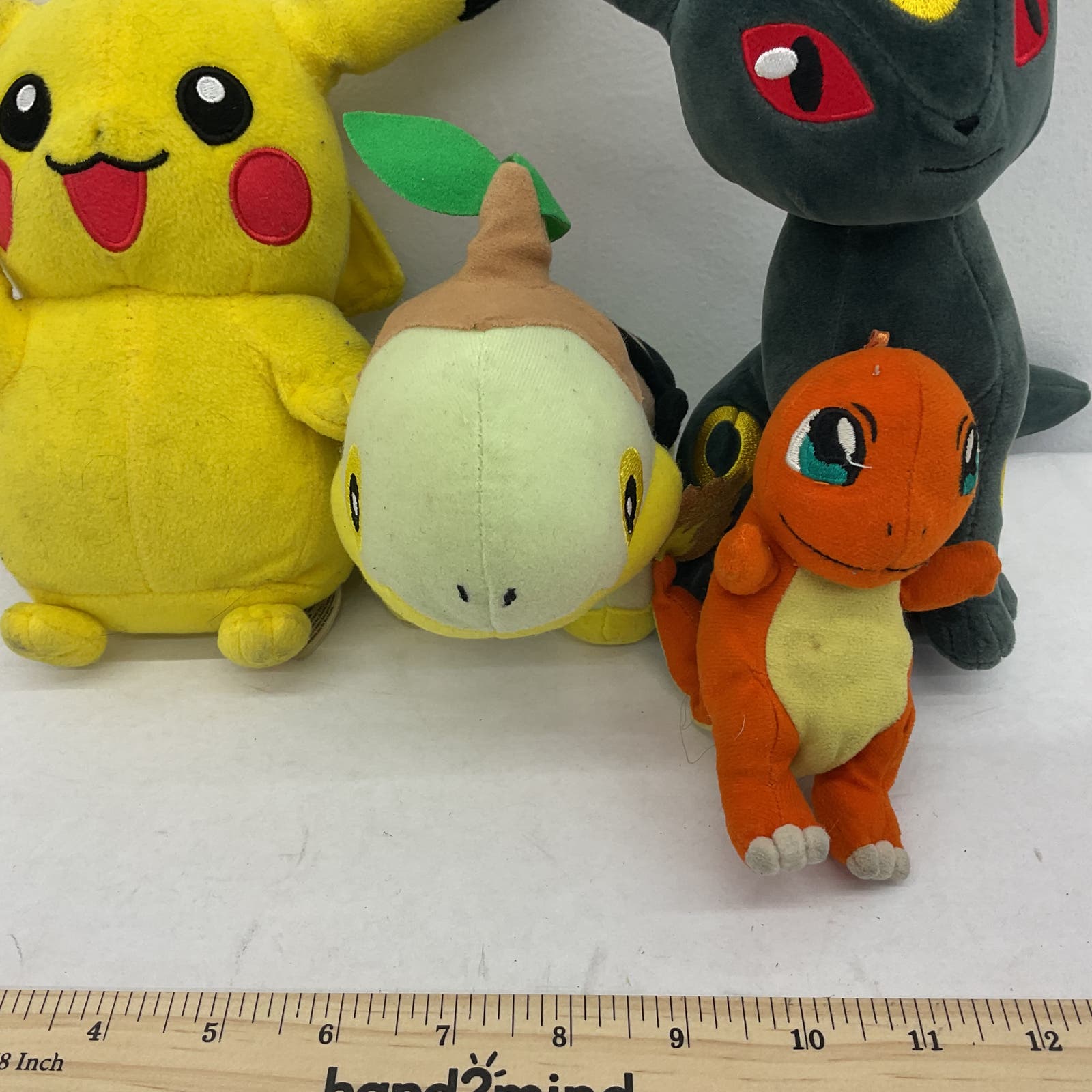 Pokemon Multicolor Stuffed Animal Toy Lot Plush Charmander Pikachu Tomy - Warehouse Toys