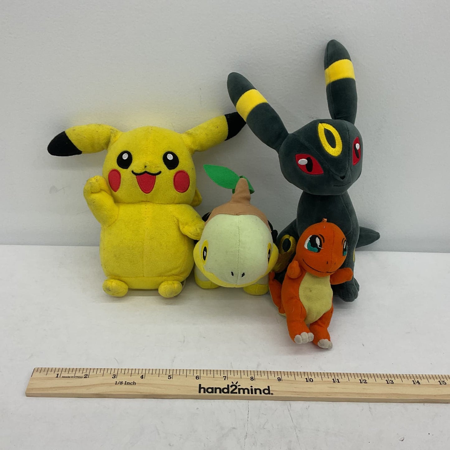 Pokemon Multicolor Stuffed Animal Toy Lot Plush Charmander Pikachu Tomy - Warehouse Toys