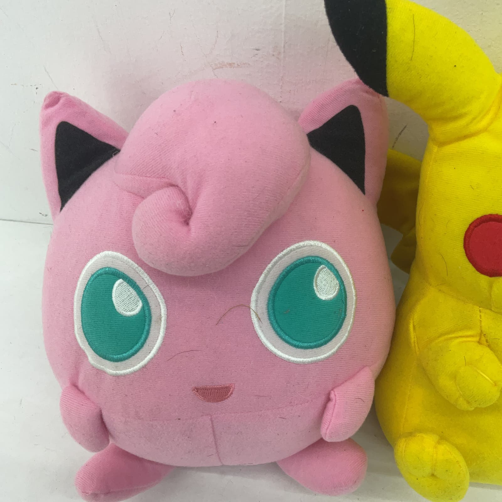 Pokemon Nintendo Pink Jigglypuff Pikachu Plush Lot Stuffed Animal - Warehouse Toys