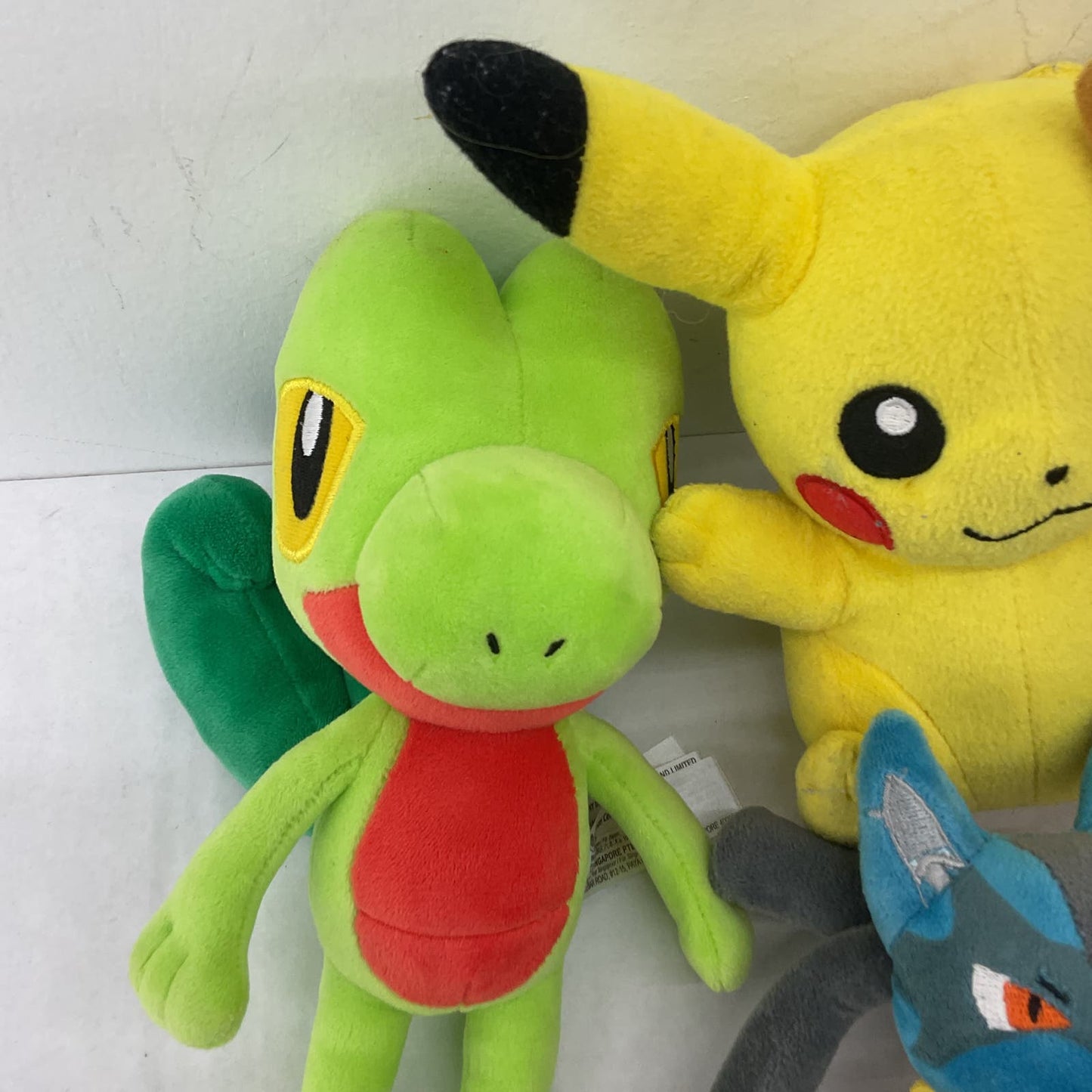 Pokemon Nintendo Plush Lot Green Yellow Blue Stuffed Animal Toys - Warehouse Toys