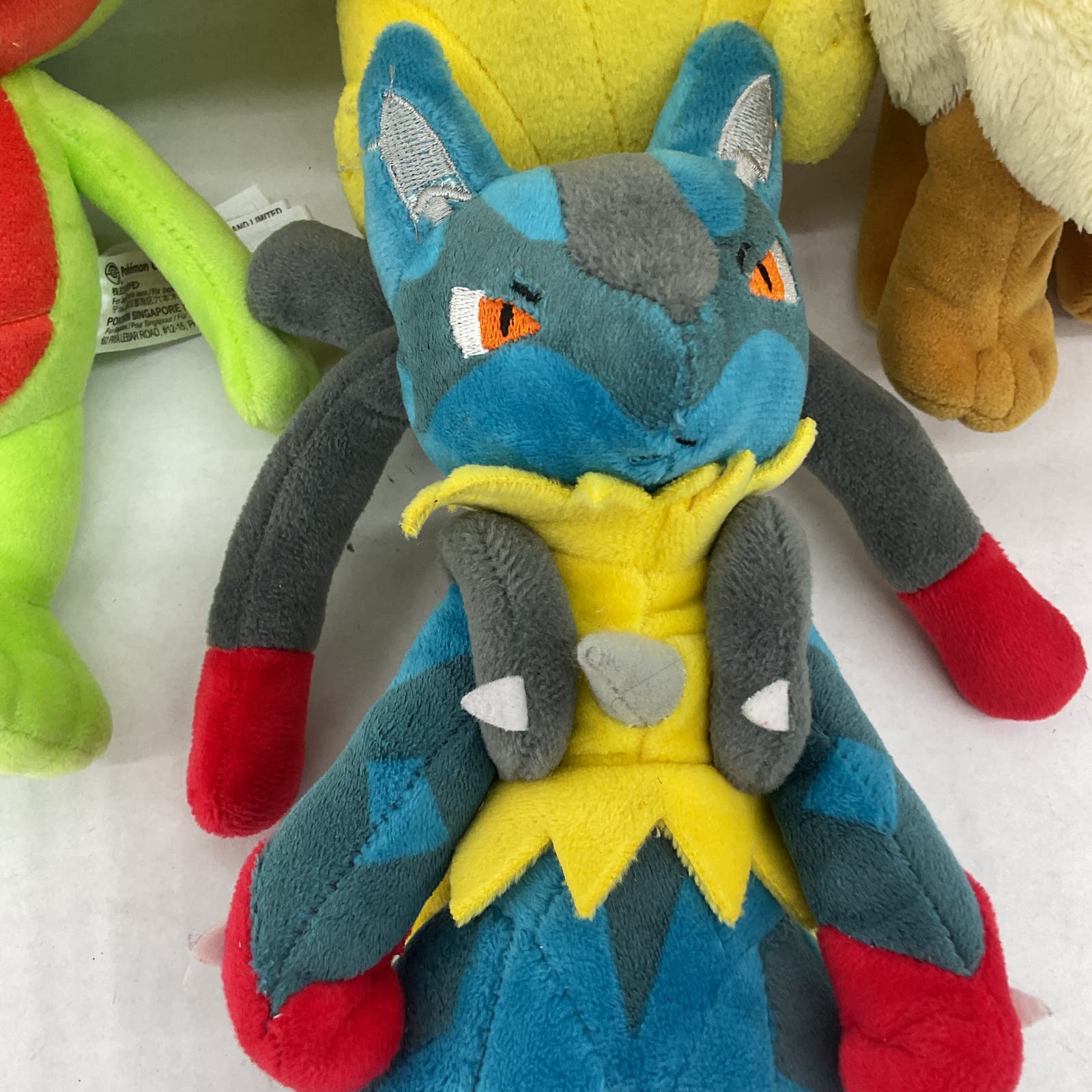 Pokemon Nintendo Plush Lot Green Yellow Blue Stuffed Animal Toys - Warehouse Toys