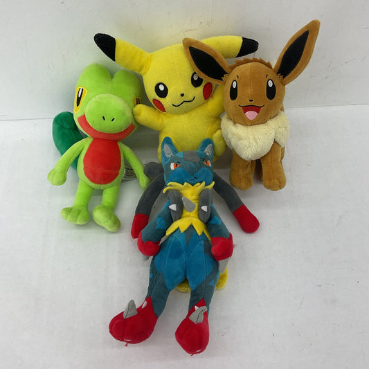 Pokemon Nintendo Plush Lot Green Yellow Blue Stuffed Animal Toys - Warehouse Toys