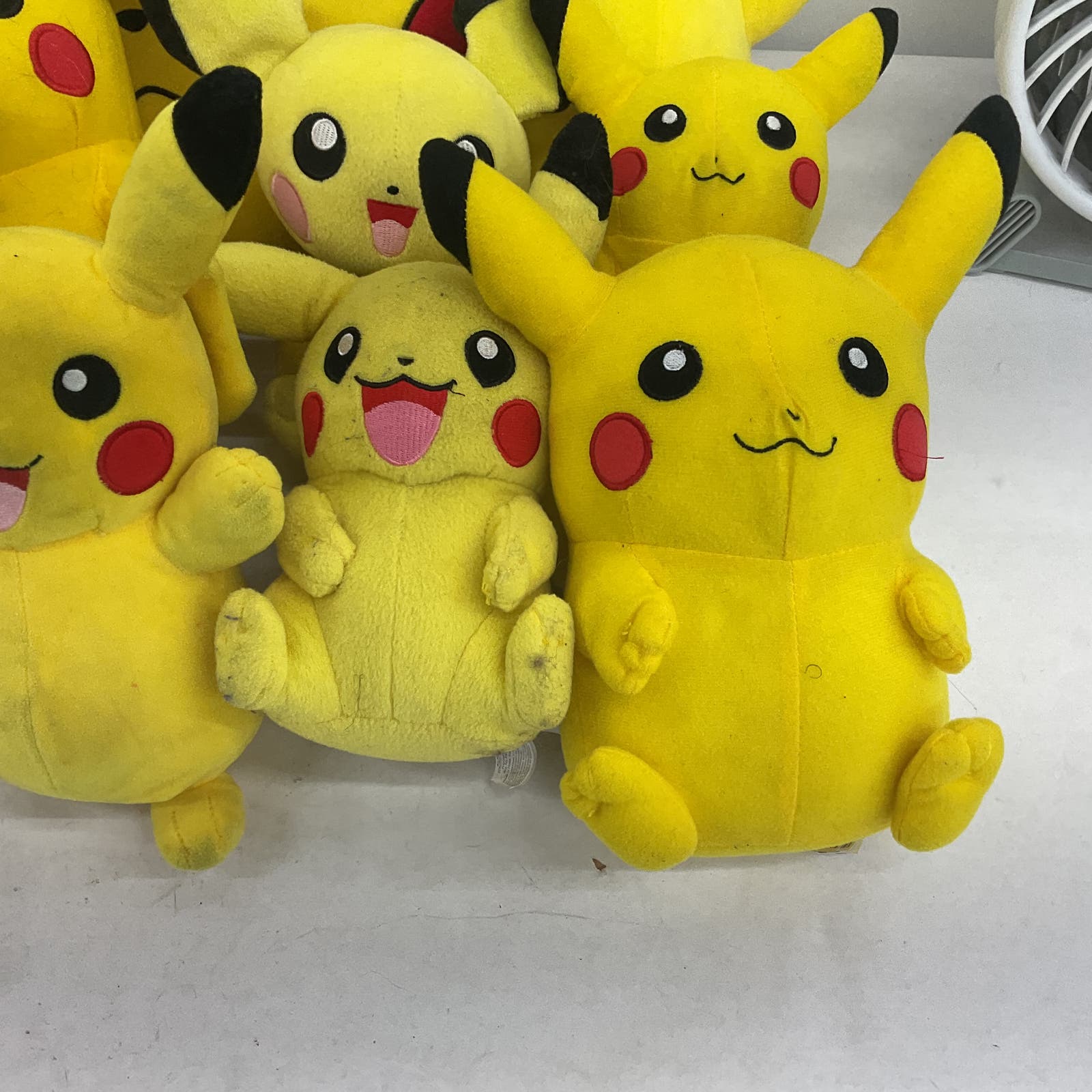 Pokemon Pikachu Yellow Stuffed Animal Plush Toy Lot Nintendo Tomy - Warehouse Toys