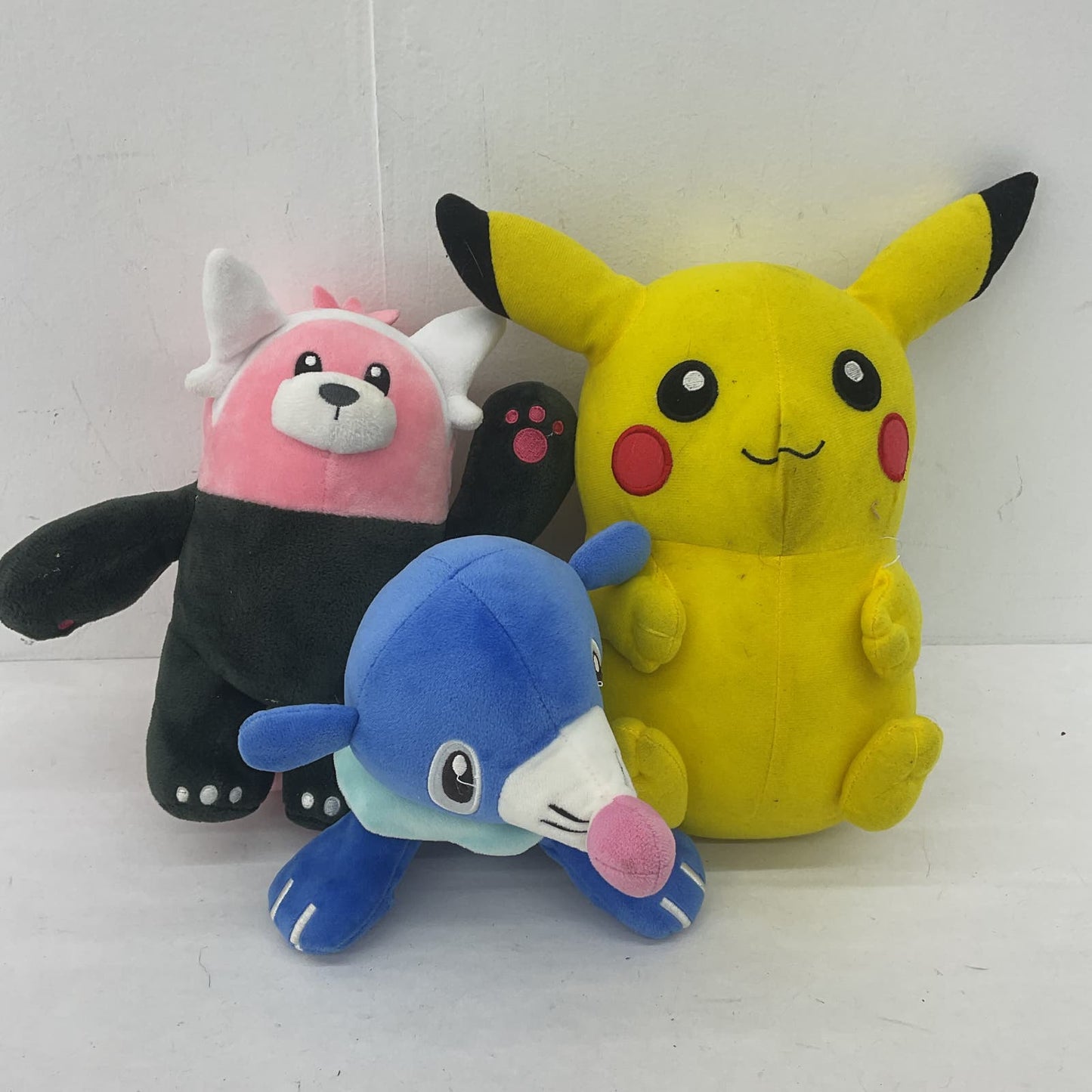 Pokemon Stuffed Animal - Multicolor Pink Blue Yellow Plush Lot - Warehouse Toys