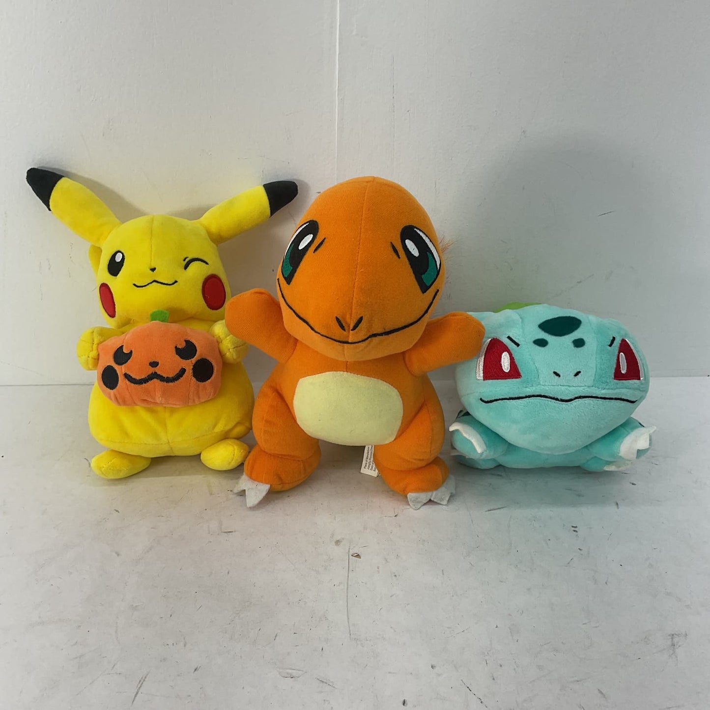 Pokemon Stuffed Animal Plush Toy Lot Charmander Bulbasaur Pikachu - Warehouse Toys