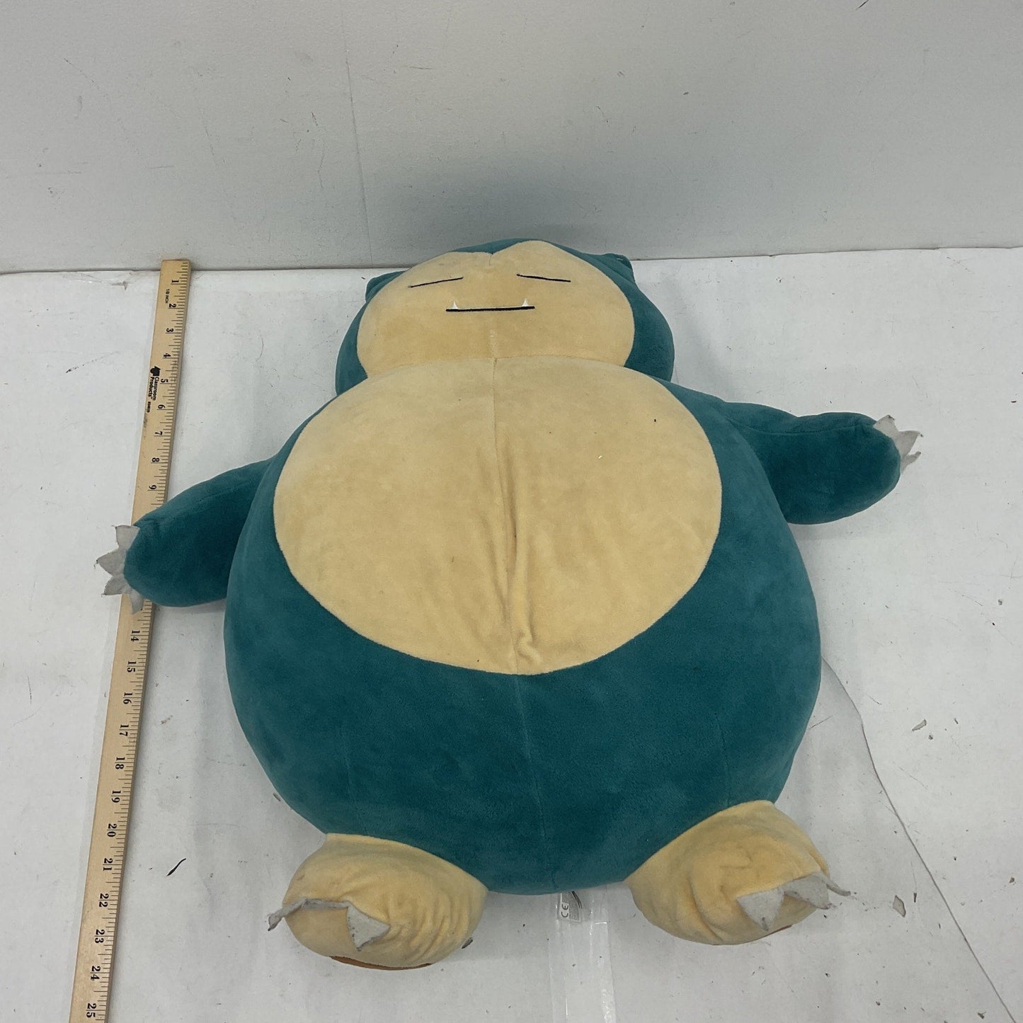 Pokemon X WCT Preowned EXTRA LARGE Soft Snorlax Sleeping Plush Doll Pillow Toy - Warehouse Toys
