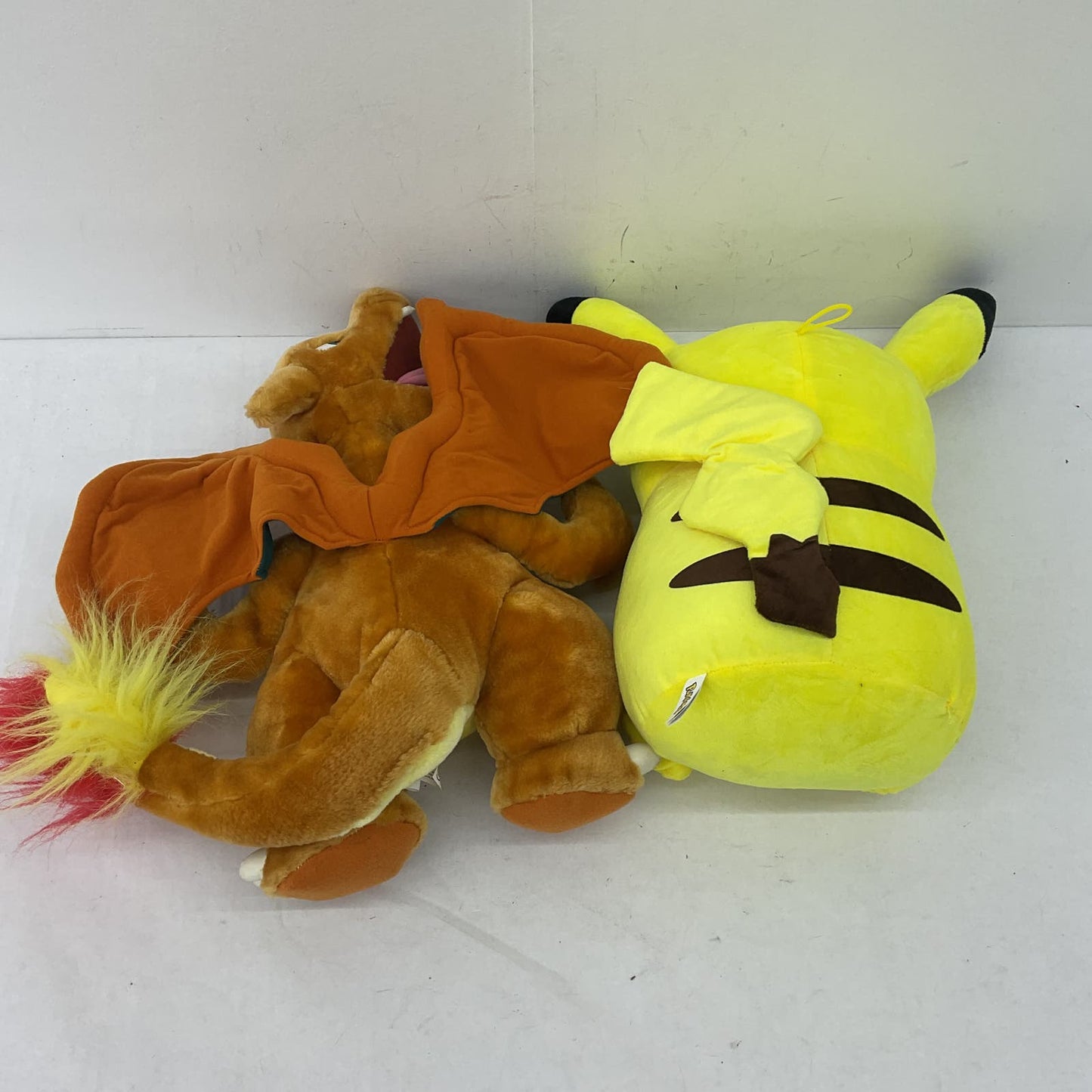 Pokemon Yellow Pikachu Charizard Stuffed Animal plush Lot - Warehouse Toys