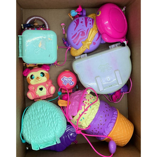 Polly Pocket Play Sets and Mini Figure Toy Lot - Warehouse Toys