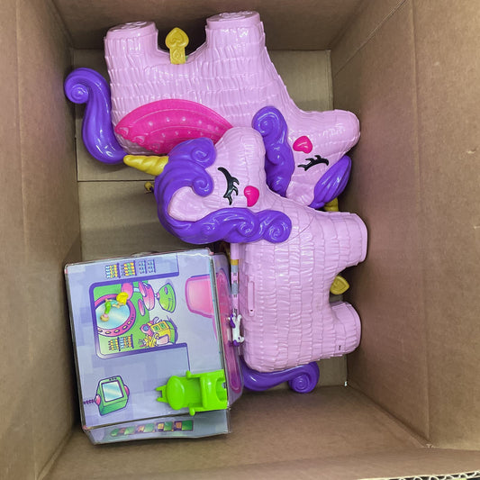 Polly Pocket Wholesale Set Lot Purple Pink Pineapple Koala Cat - Warehouse Toys