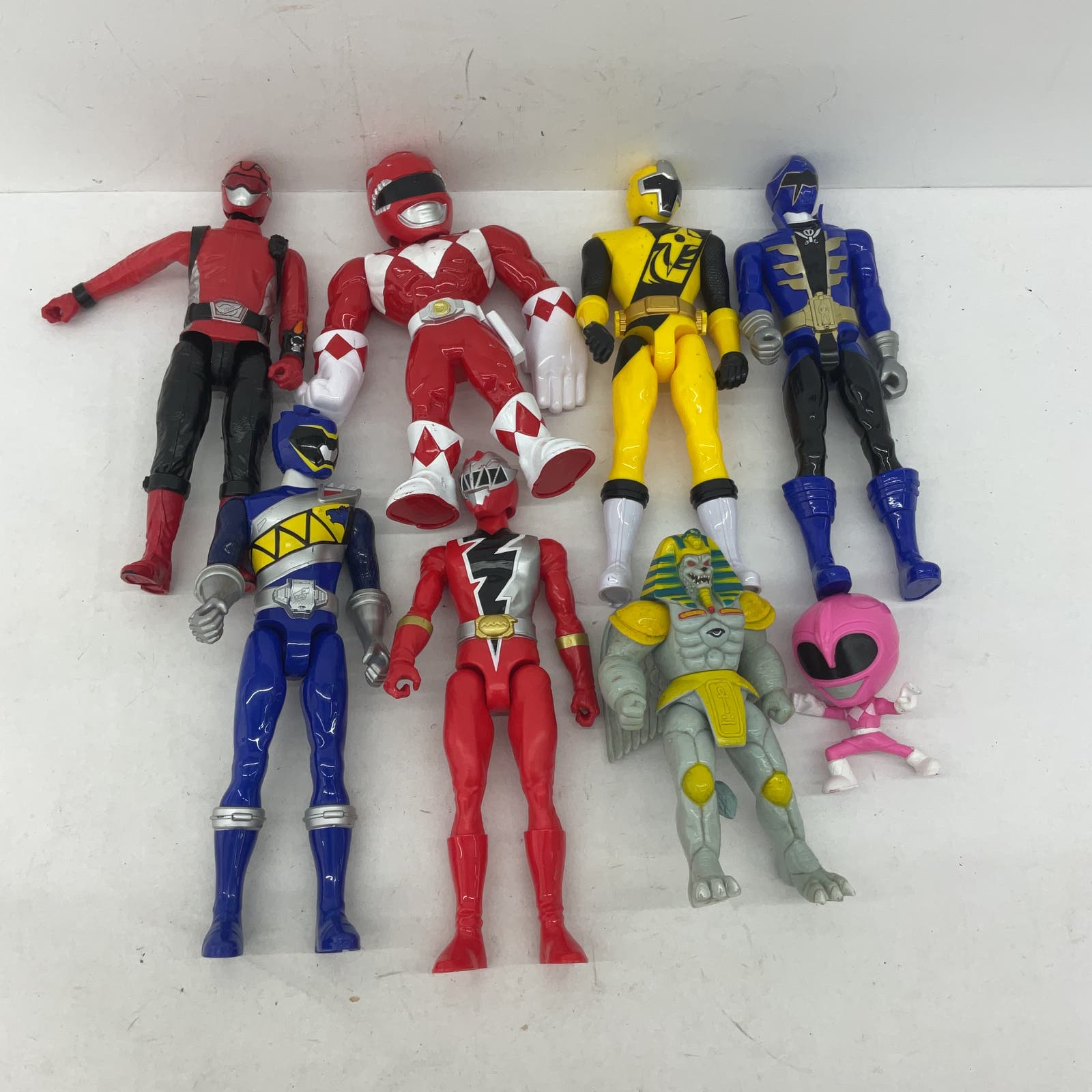 Power Rangers Red Yellow Blue Pink Action Figure Toy Wholesale Lot - Warehouse Toys