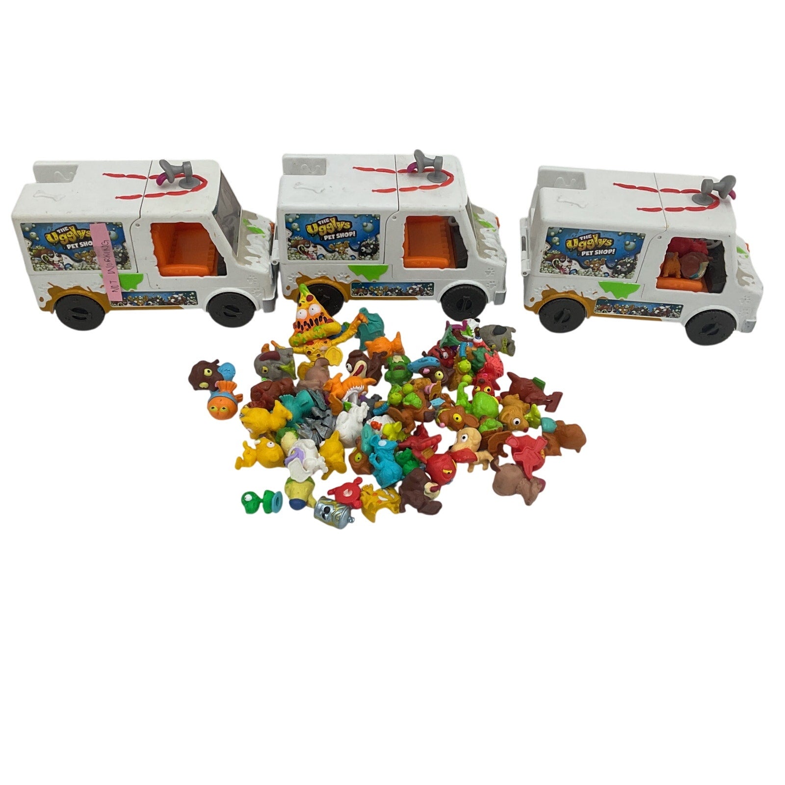 Pre - Owned The Ugglys Pet Shop Truck Toy Mix Multicolor Toy Character Lot - Warehouse Toys