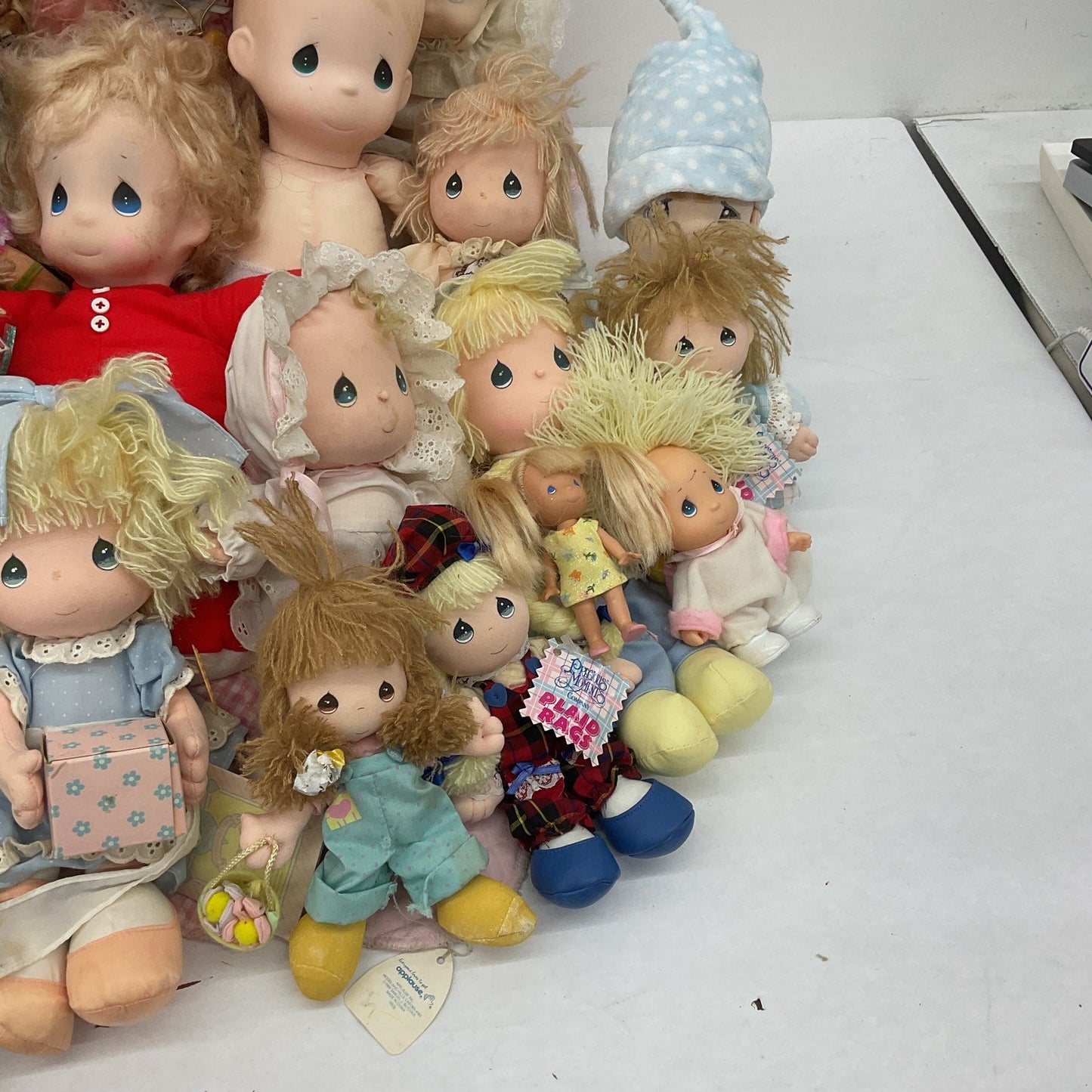 Precious Moments Preowned Mixed Plush Play Baby Dolls Christian Toys LOT 12 lbs - Warehouse Toys