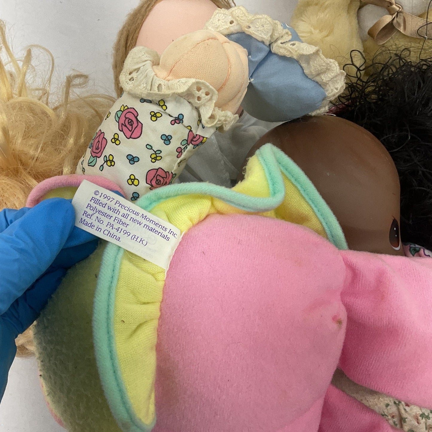 Precious Moments Preowned Mixed Plush Play Baby Dolls Christian Toys LOT 12 lbs - Warehouse Toys