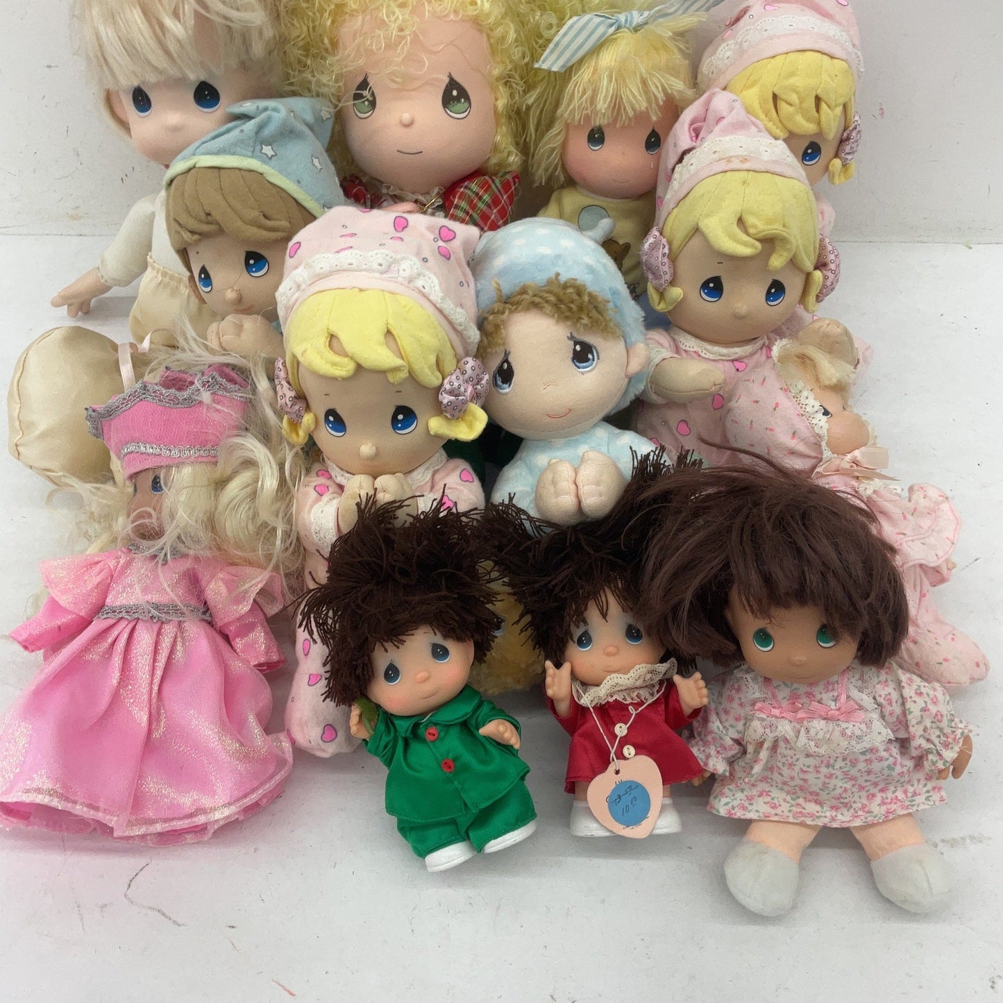 Precious Moments Preowned Mixed Plush Play Baby Dolls Christian Toys LOT 4 lbs - Warehouse Toys