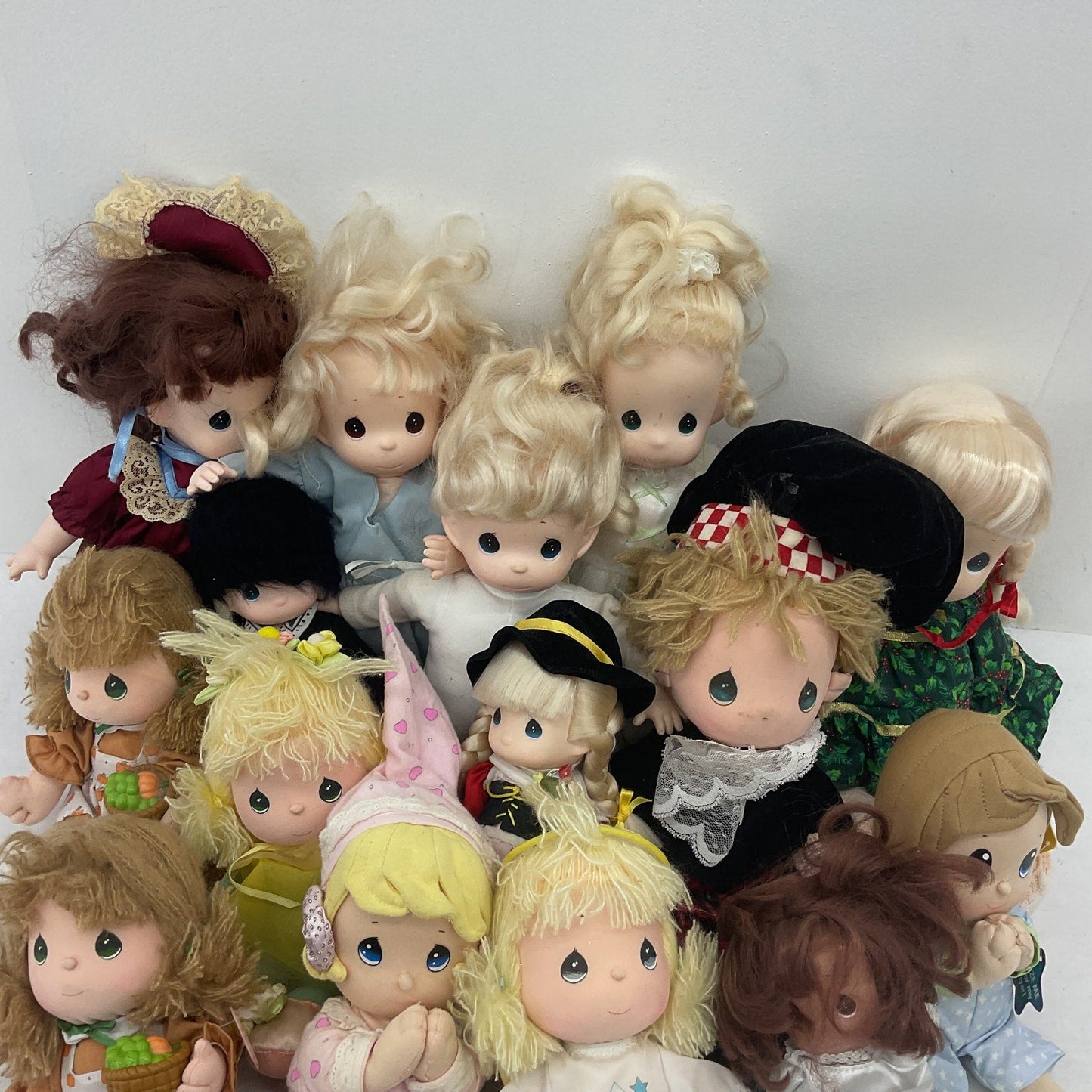 Precious Moments Preowned Mixed Plush Play Baby Dolls Christian Toys LOT 6 lbs - Warehouse Toys