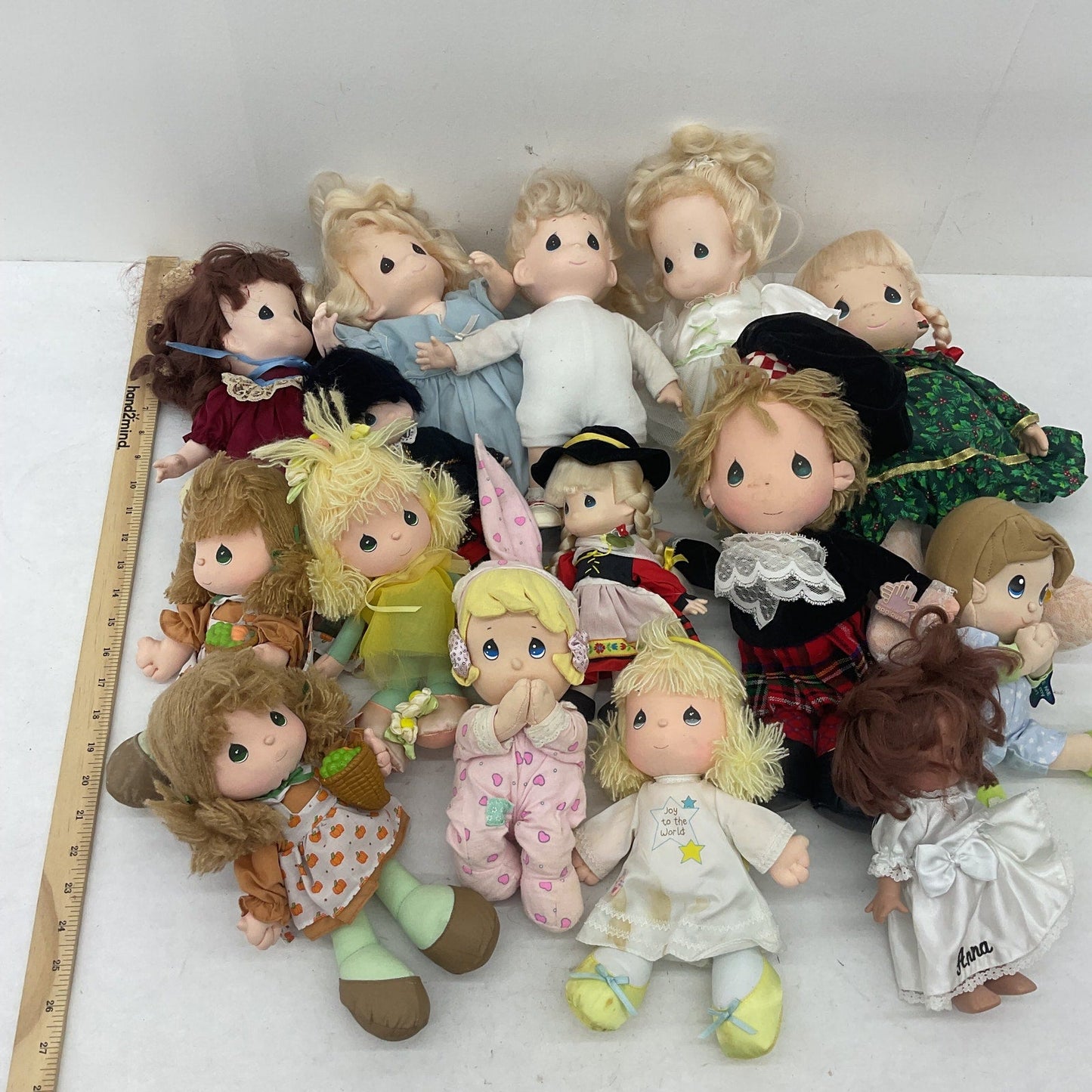 Precious Moments Preowned Mixed Plush Play Baby Dolls Christian Toys LOT 6 lbs - Warehouse Toys