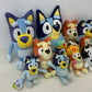 Preowned 5 lbs LOT Mixed Bluey Character Plush Dolls Stuffed Animals - Warehouse Toys