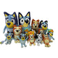 Preowned 5 lbs LOT Mixed Bluey Character Plush Dolls Stuffed Animals - Warehouse Toys