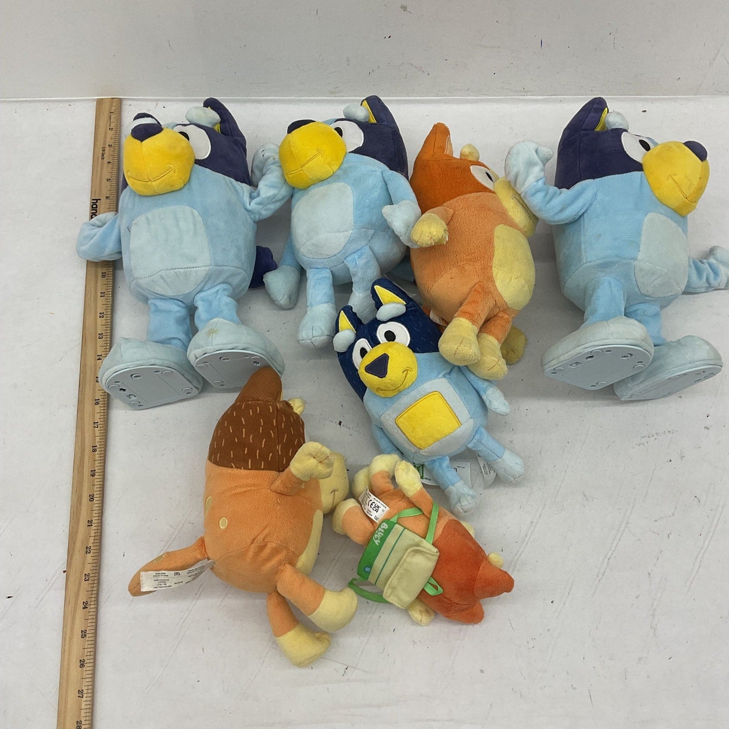 Preowned Bluey Character Plush Dolls Stuffed Animals LOT 5 lbs!! SO COOL! - Warehouse Toys