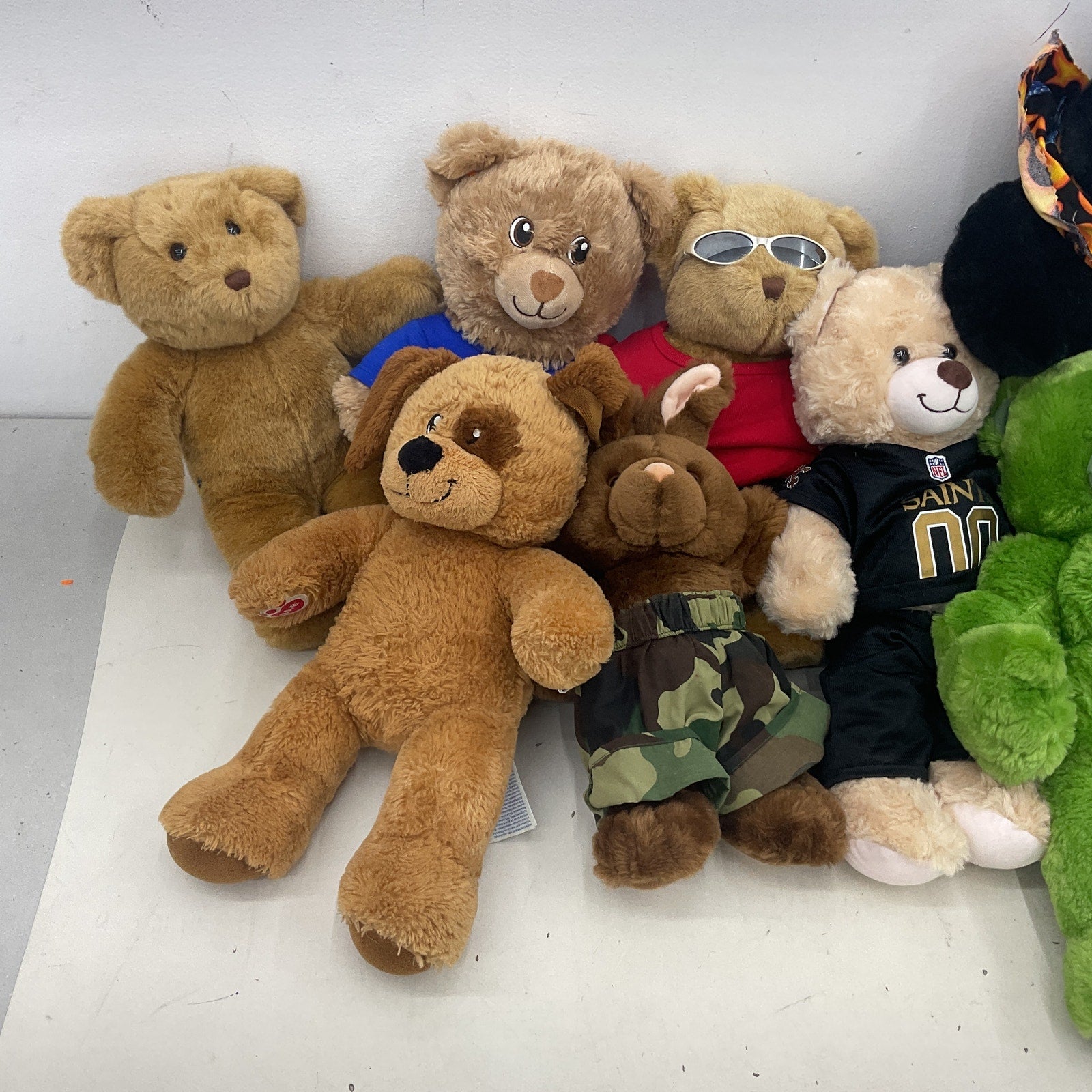 Preowned Build A Bear Mixed Animals Characters Plush Dolls LOT 12 lbs Teddy Dog - Warehouse Toys