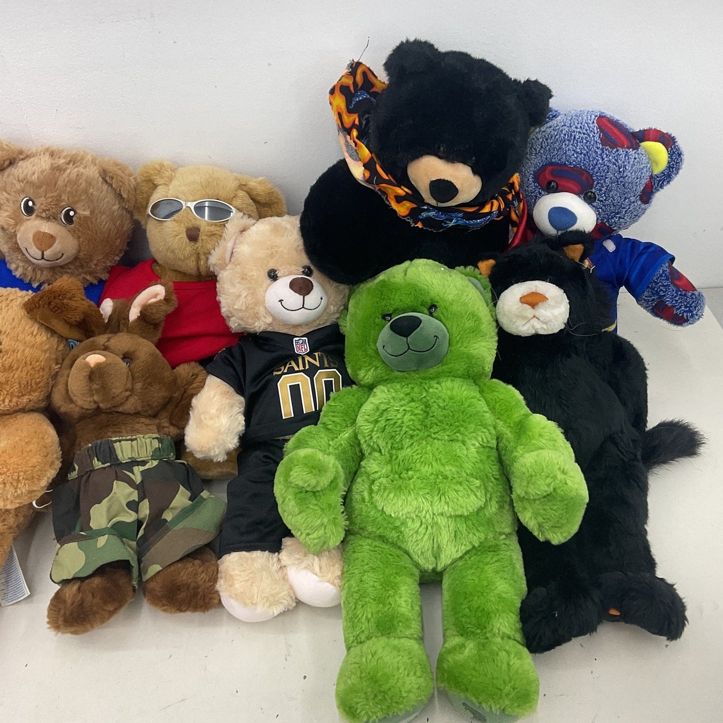 Preowned Build A Bear Mixed Animals Characters Plush Dolls LOT 12 lbs Teddy Dog - Warehouse Toys