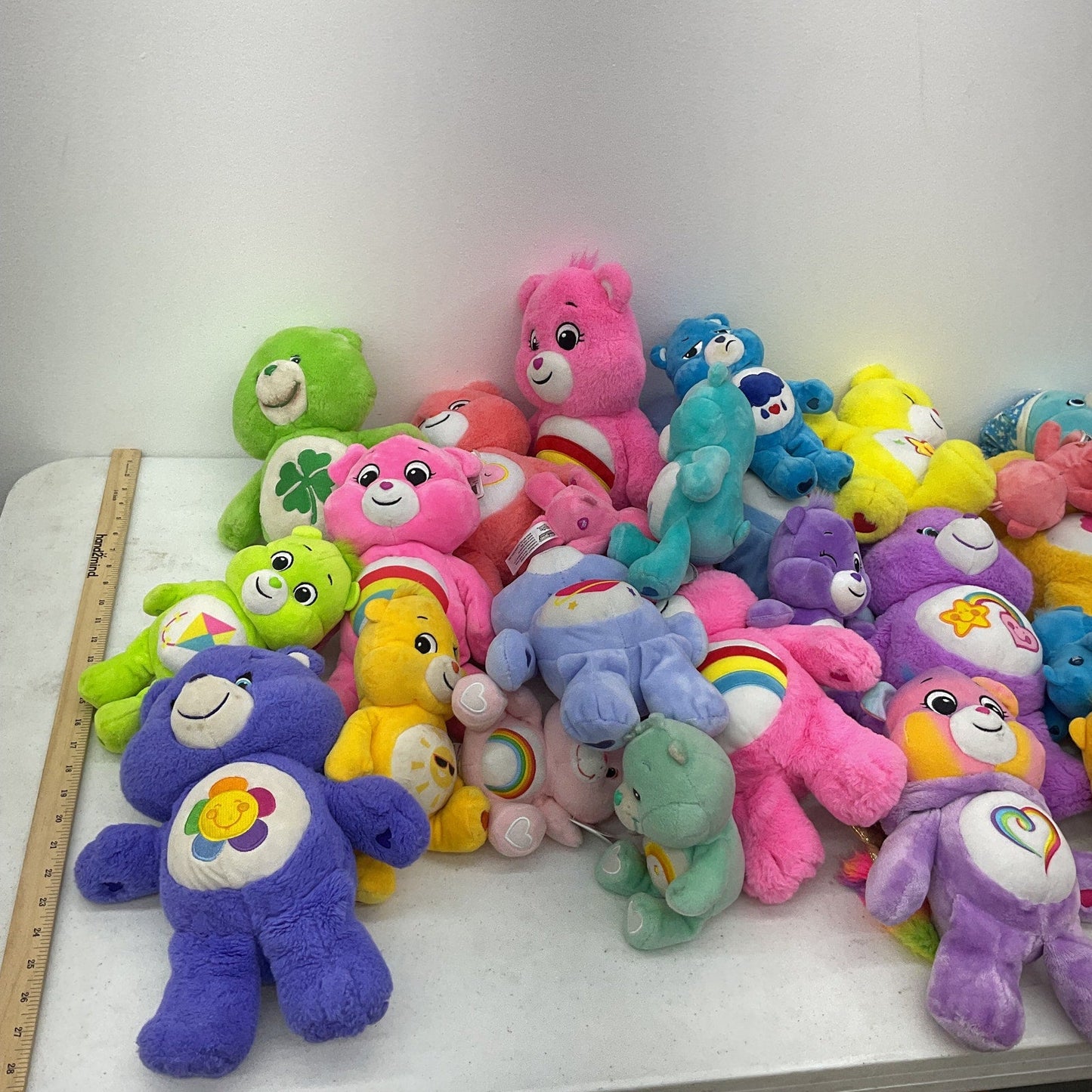 Preowned Care Bears Mix of LOT 11 lbs Character Plush Dolls Stuffed Animals - Warehouse Toys