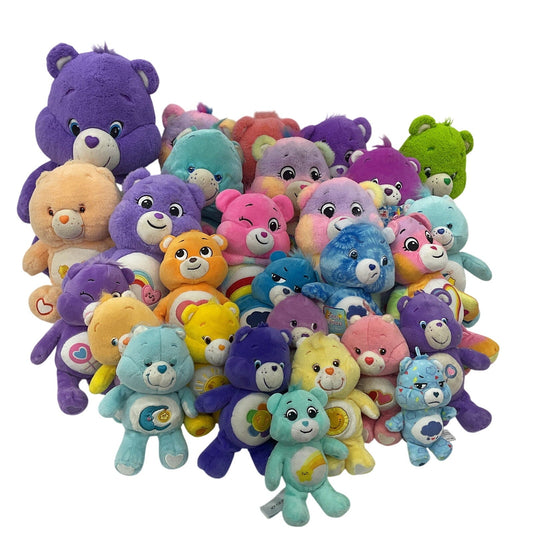 Preowned Colorful LOT 13 lbs Care Bears Plush Dolls Stuffed Animals Characters - Warehouse Toys