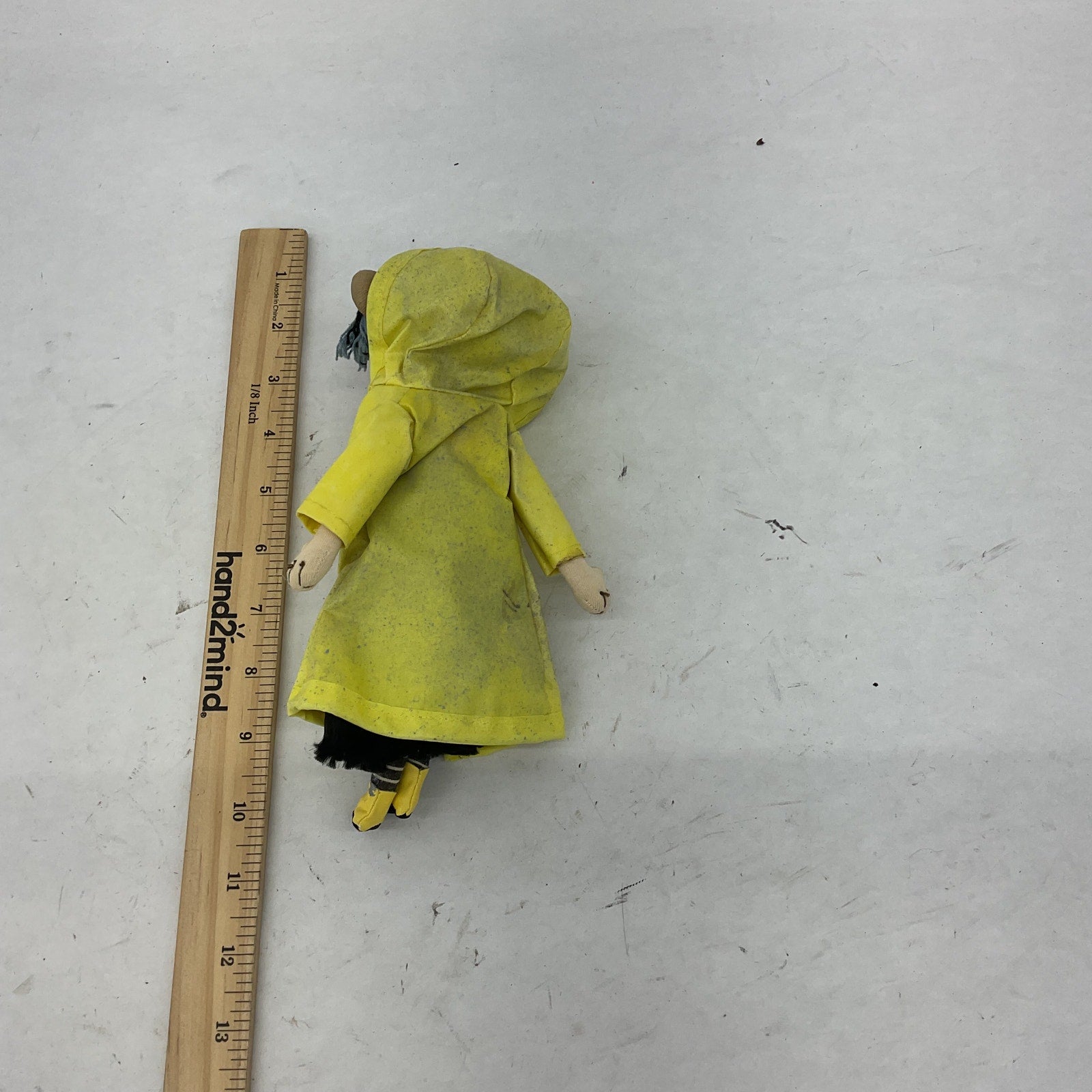 Preowned Coraline Spooky Neil Gaiman Character Artist Doll BROKEN EYE - Warehouse Toys