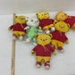 Preowned Daniel Tiger Mr. Rogers Neighborhood Mixed Plush Dolls LOT - Warehouse Toys