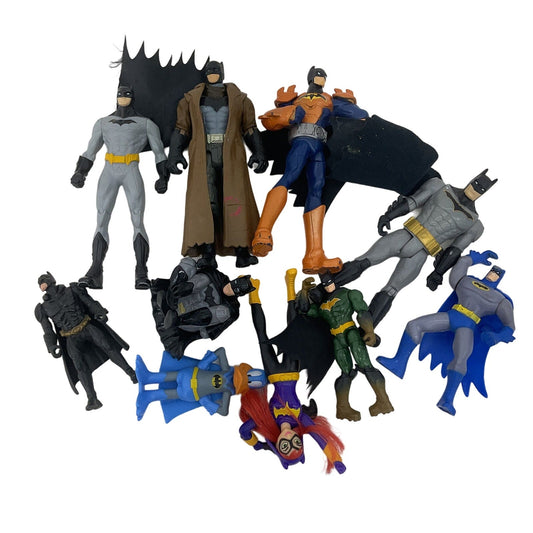 Preowned DC Gray Black Batman Action Figure Wholesale toys lot - Warehouse Toys