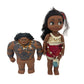 Preowned Disney Play Dolls Moana Princess Little Girl & Mega Maui Figures Toys - Warehouse Toys