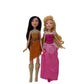 Preowned Disney Princess LOT 2 Pocahontas & Sleeping Beauty Aurora Dolls - Warehouse Toys