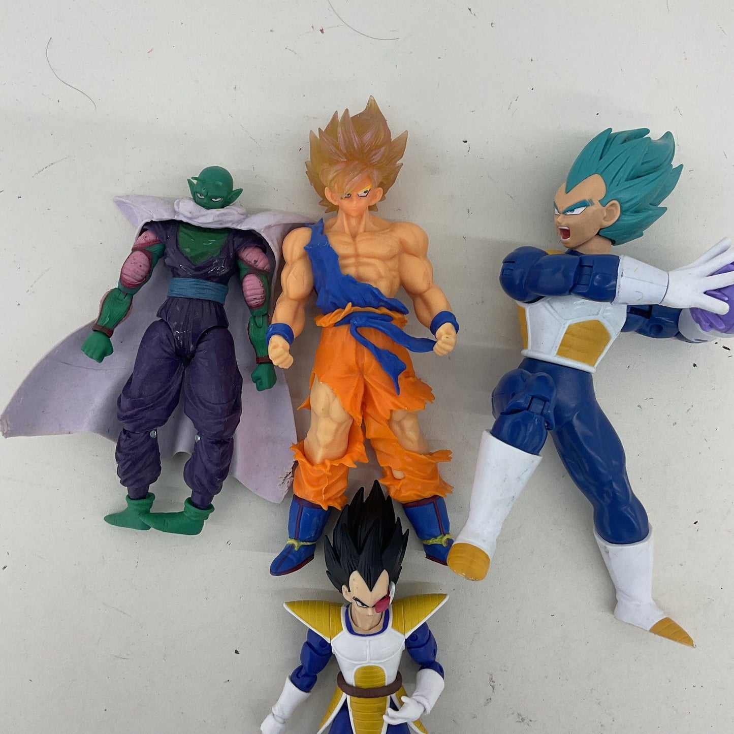 Preowned Dragon Ball Z & Others Anime Character Action Figures LOT Mixed - Warehouse Toys