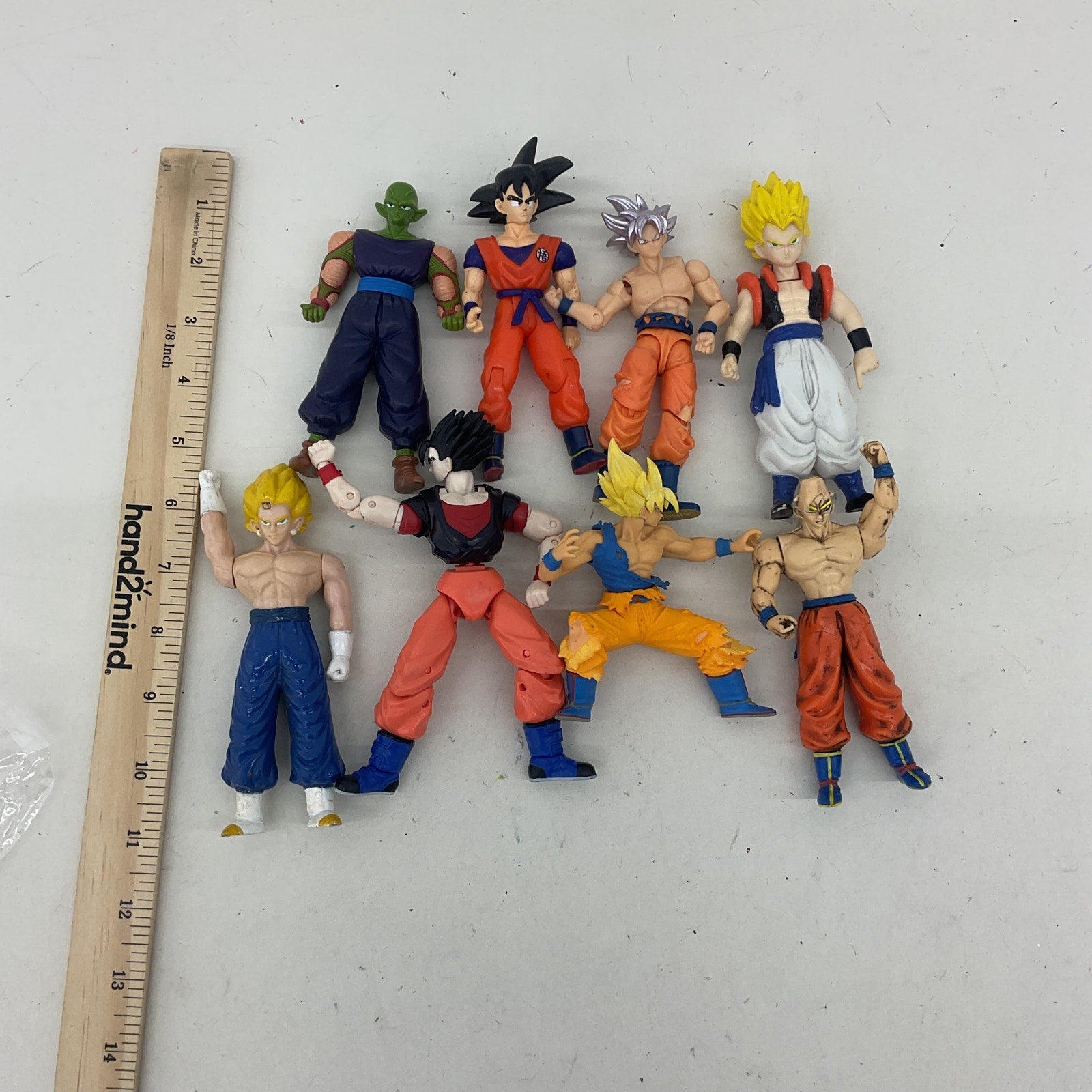 Preowned Dragon Ball Z & Others Anime Character Action Figures LOT Mixed - Warehouse Toys