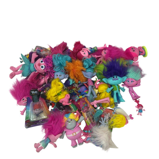 Preowned Dreamworks Troll Band Together Character Play Toy Dolls LOT 7 lbs - Warehouse Toys