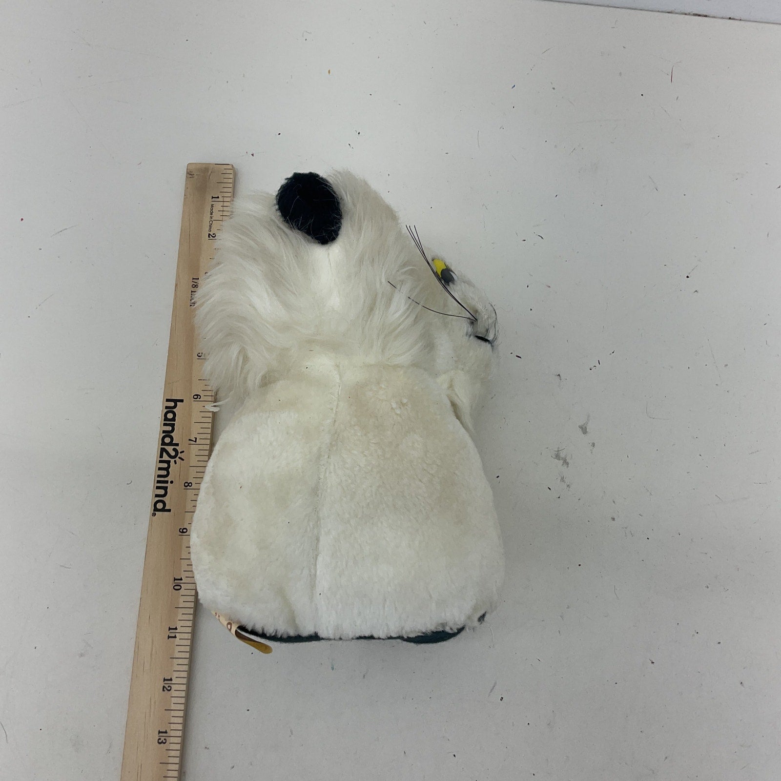 Preowned Etone White Stuffed Animal Lion Plush Doll Vintage 1980s CUTE Rawr! - Warehouse Toys