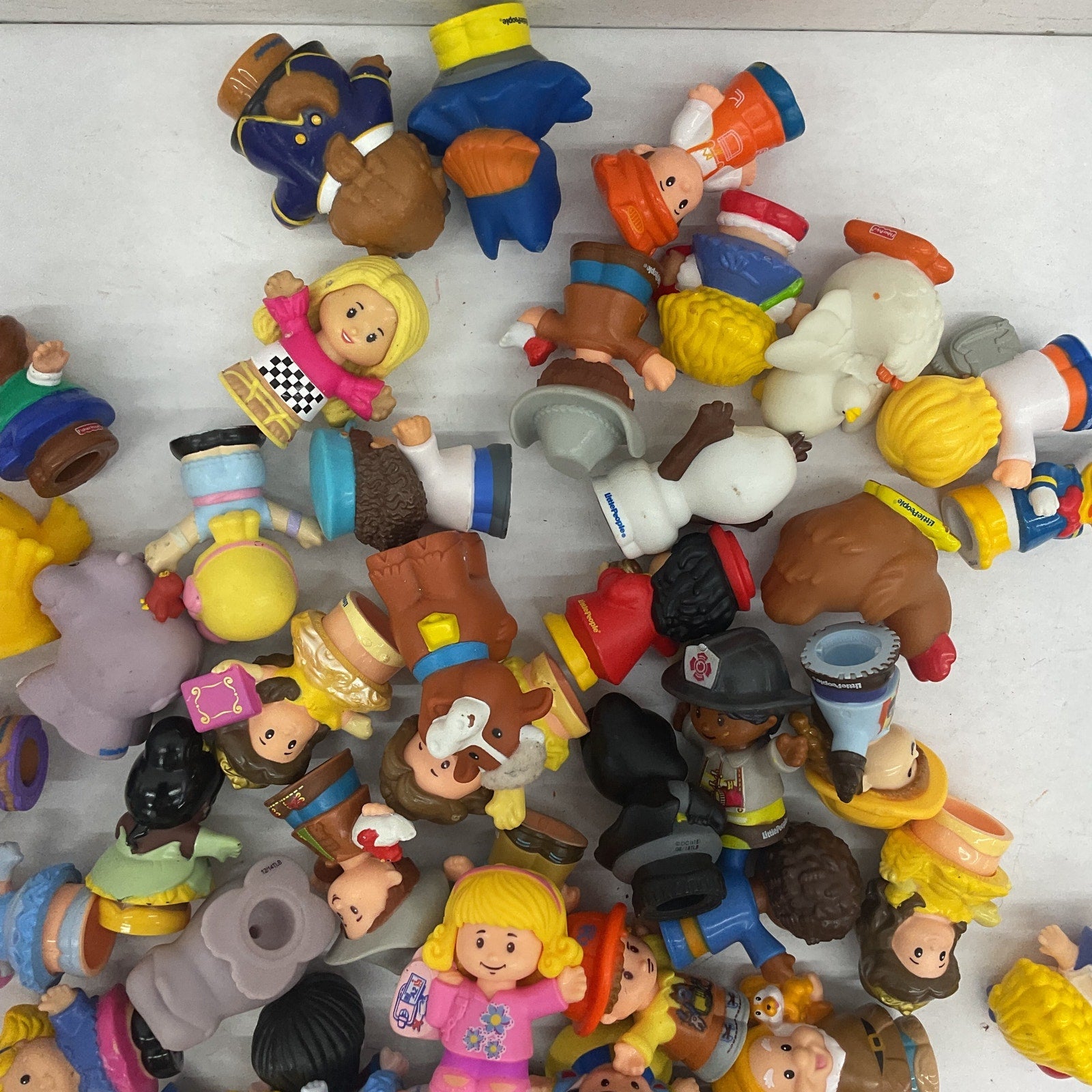 Preowned Fisher Price Chunky Little People Toy Figures Disney Beauty & Beast - Warehouse Toys