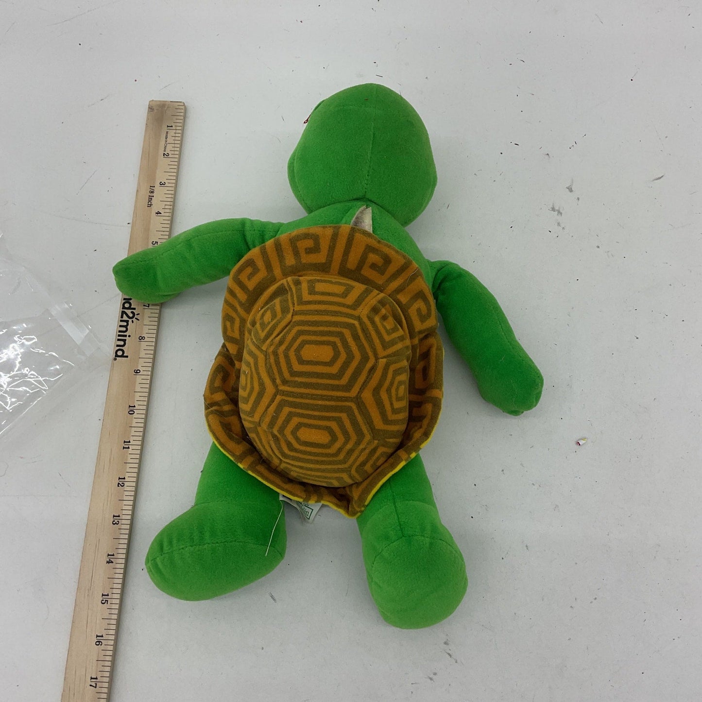 Preowned Franklin the Turtle Green Stuffed Animal Vintage UNTESTED 1990s Plush - Warehouse Toys