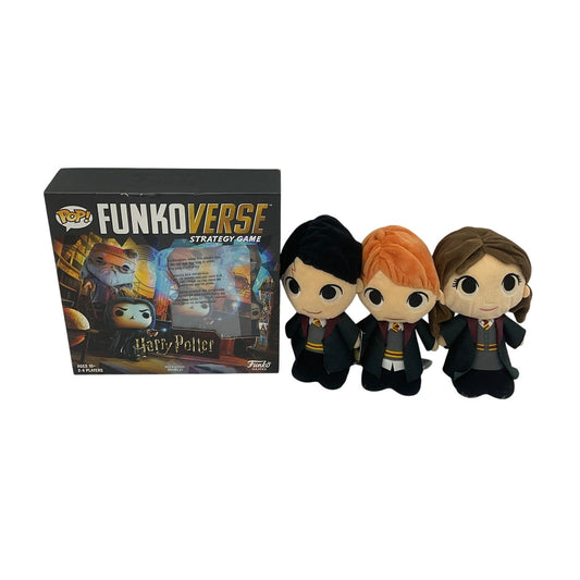 Preowned Funko Stuffed Animals Figures LOT Harry Potter Funkoverse Strategy Game - Warehouse Toys