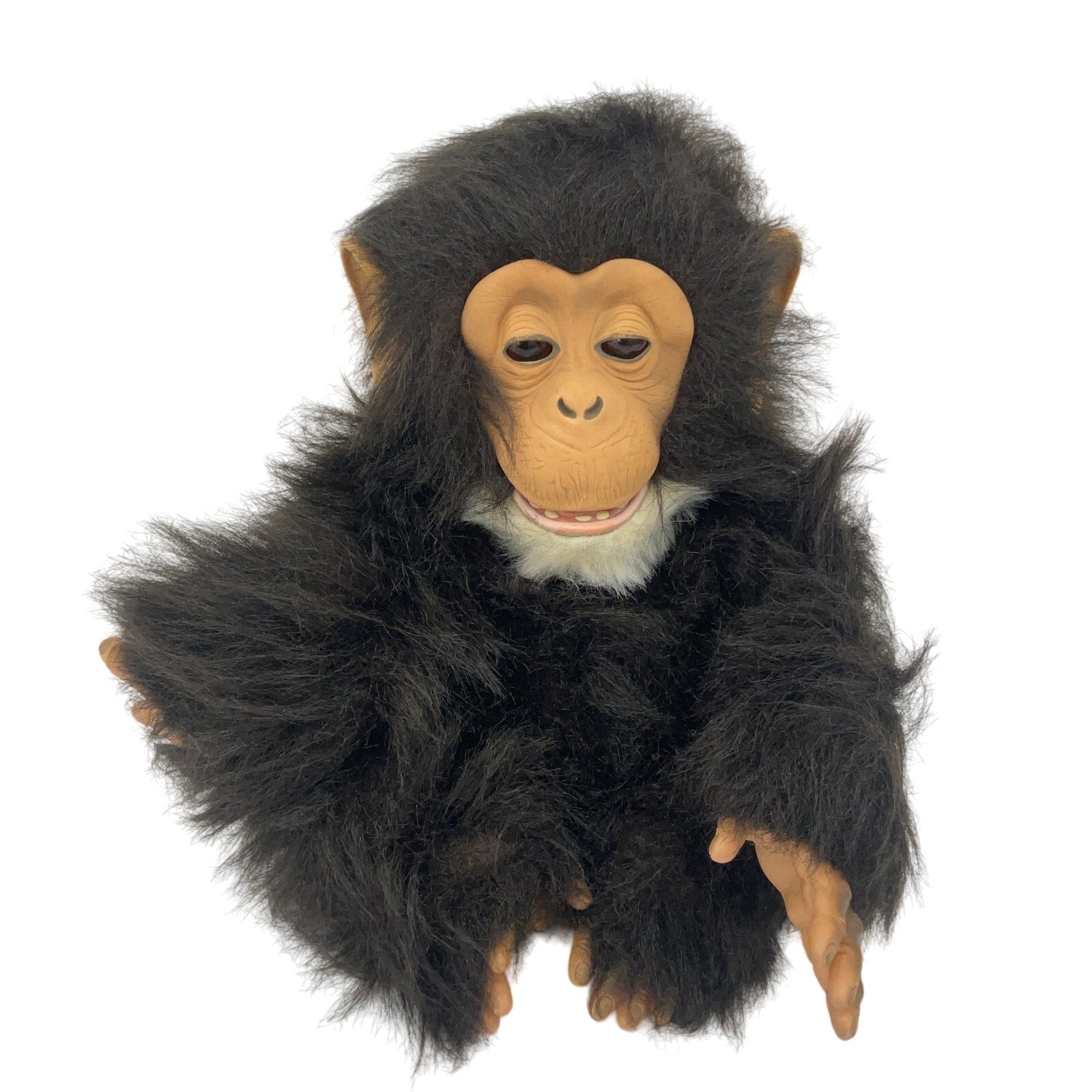 Preowned FurReal Friends Cuddle Chimp Monkey Interactive Stuffed Animal UNTESTED - Warehouse Toys