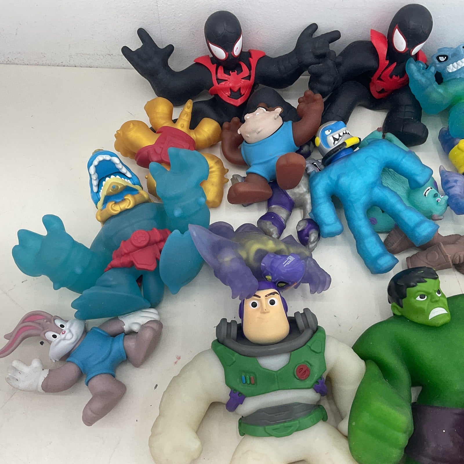 Preowned Goo Jit Zu & Others Stretchy Blob Filled Action Figures Toys 16 lbs - Warehouse Toys