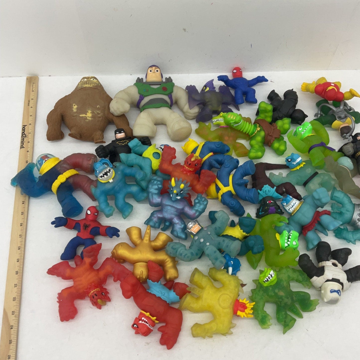 Preowned Goo Jit Zu & Others Stretchy Blob Filled Action Figures Toys 19 lbs - Warehouse Toys