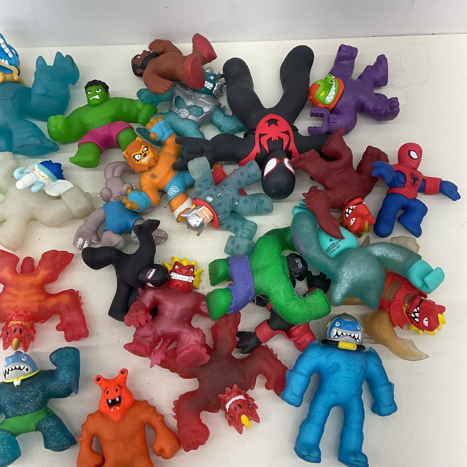 Preowned Goo Jit Zu & Others Stretchy Glob Ooze Action Figures, Multicolor - Warehouse Toys