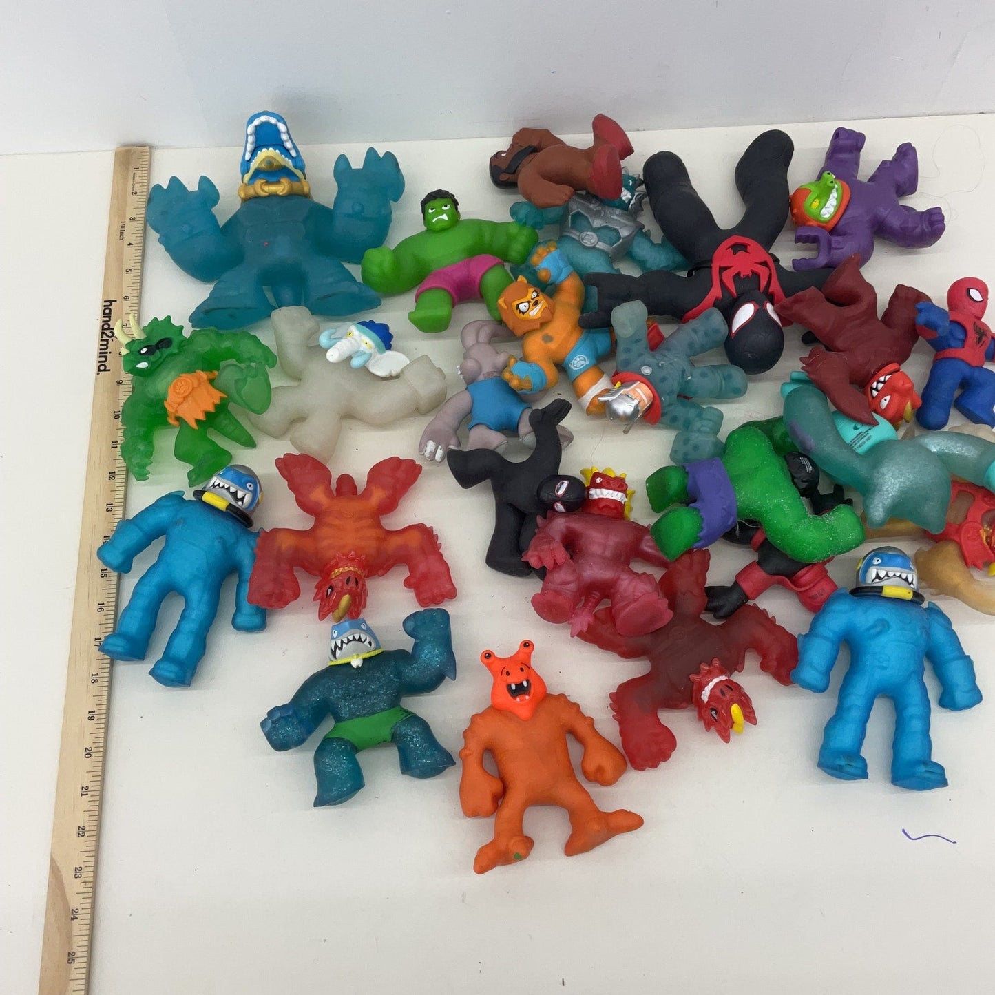 Preowned Goo Jit Zu & Others Stretchy Glob Ooze Action Figures, Multicolor - Warehouse Toys