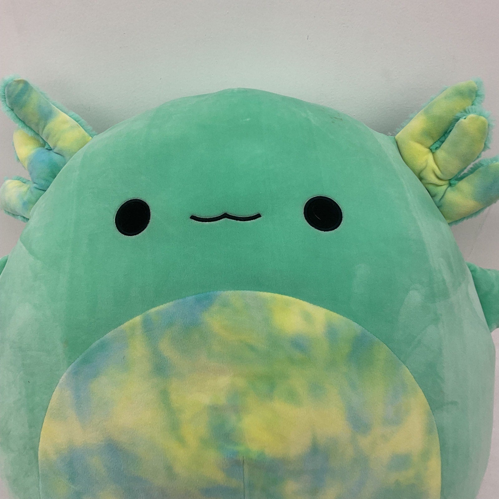 Preowned Green Squishmallows Jumbo Size Stuffed Animal Mipsy Axolotl Plush Doll - Warehouse Toys