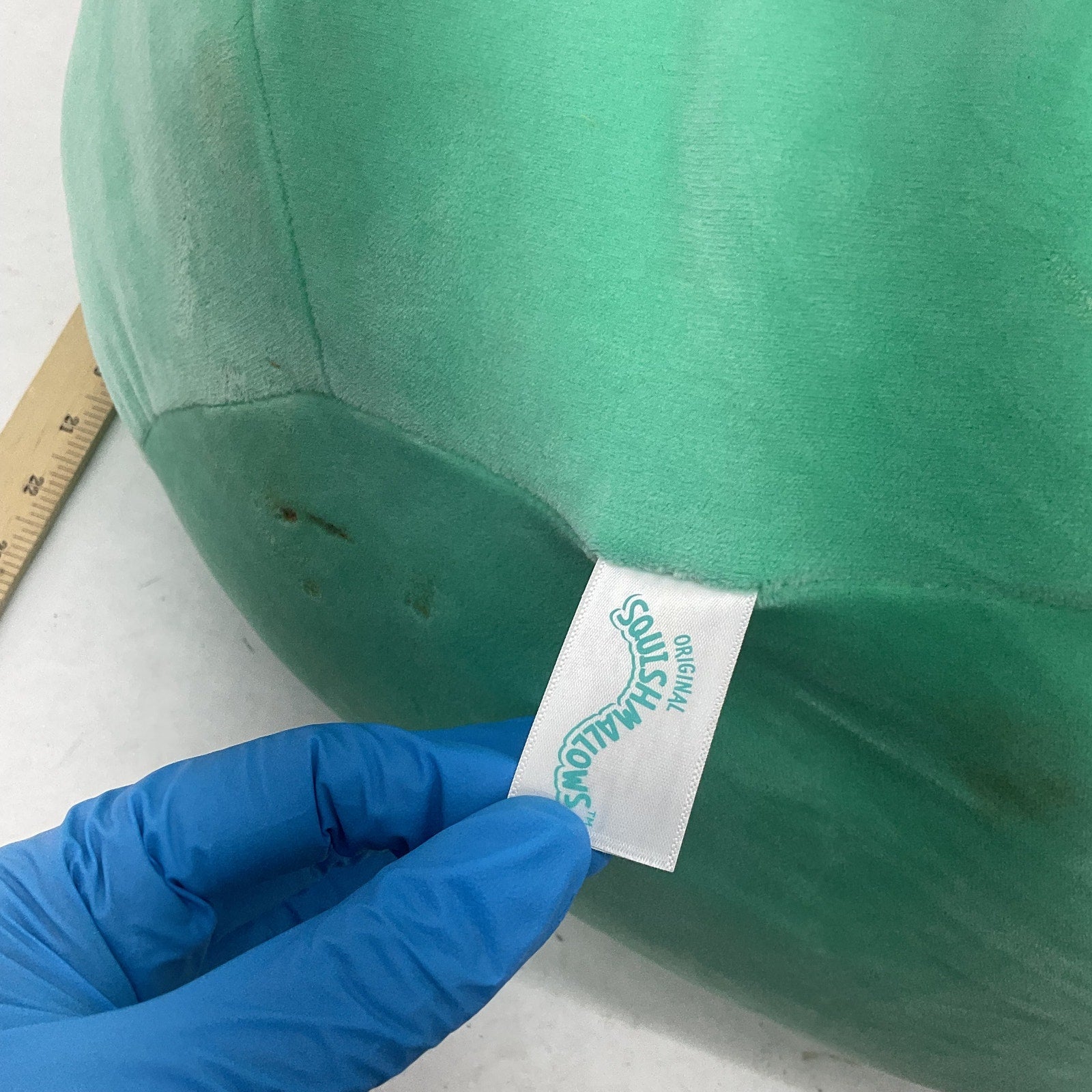 Preowned Green Squishmallows Jumbo Size Stuffed Animal Mipsy Axolotl Plush Doll - Warehouse Toys