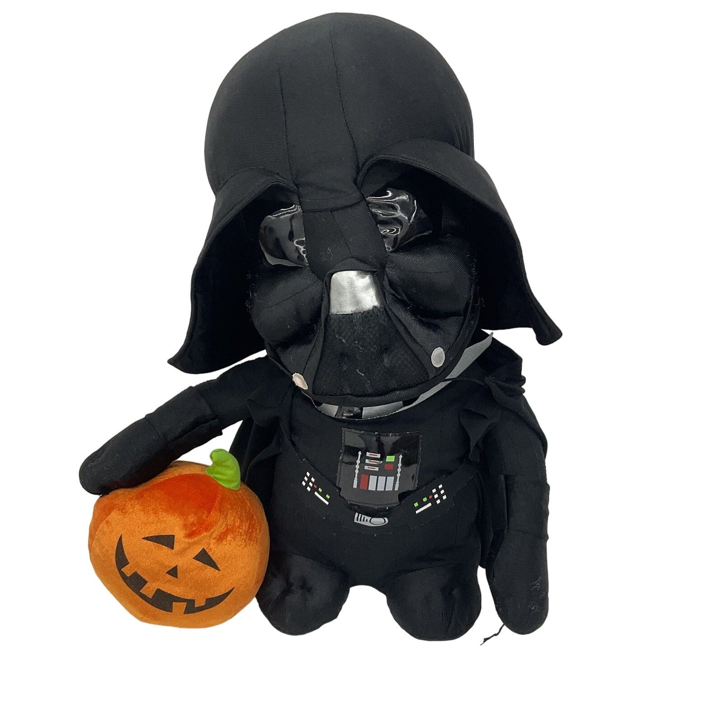 Preowned Jumbo Star Wars Halloween Pumpkin Darth Vader Plush Doll CUTIE!!! - Warehouse Toys