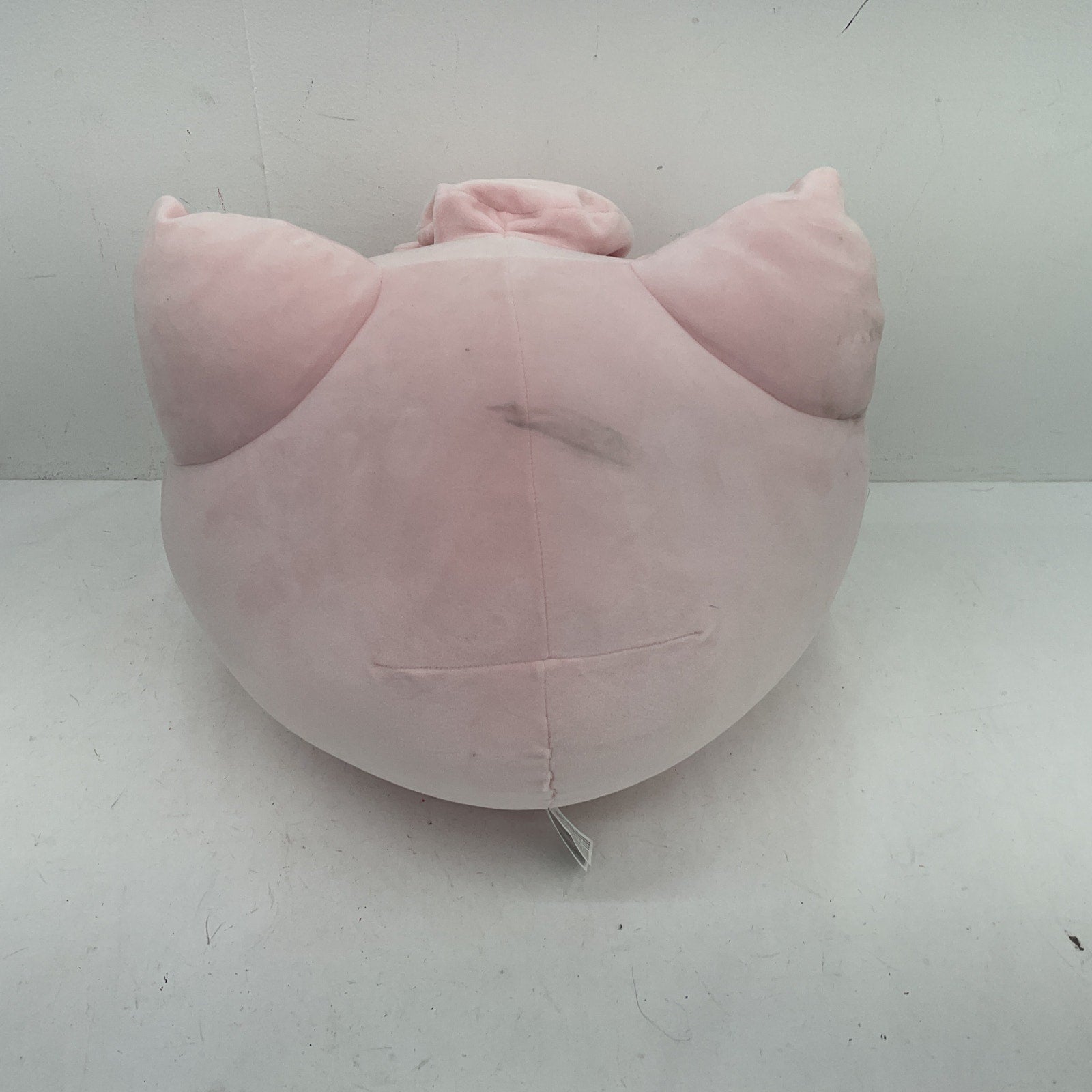 Preowned Large Jumbo Sized Pink Cuddly Sleeping Jiggly Puff Pokemon Plush Toy - Warehouse Toys