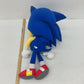 Preowned Large Jumbo Sized Sonic the Hedgehog Blue Plush Toy Stuffed Animal - Warehouse Toys