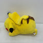 Preowned Large Sleeping Pikachu Yellow Pokemon Plush Toy Stuffed Animal Soft - Warehouse Toys